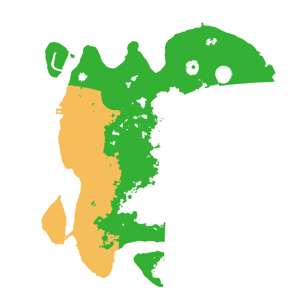 Biome Rust Map: Procedural Map, Size: 3250, Seed: 54182290