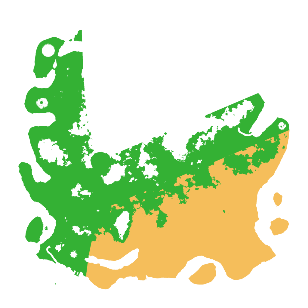 Biome Rust Map: Procedural Map, Size: 4250, Seed: 383977326