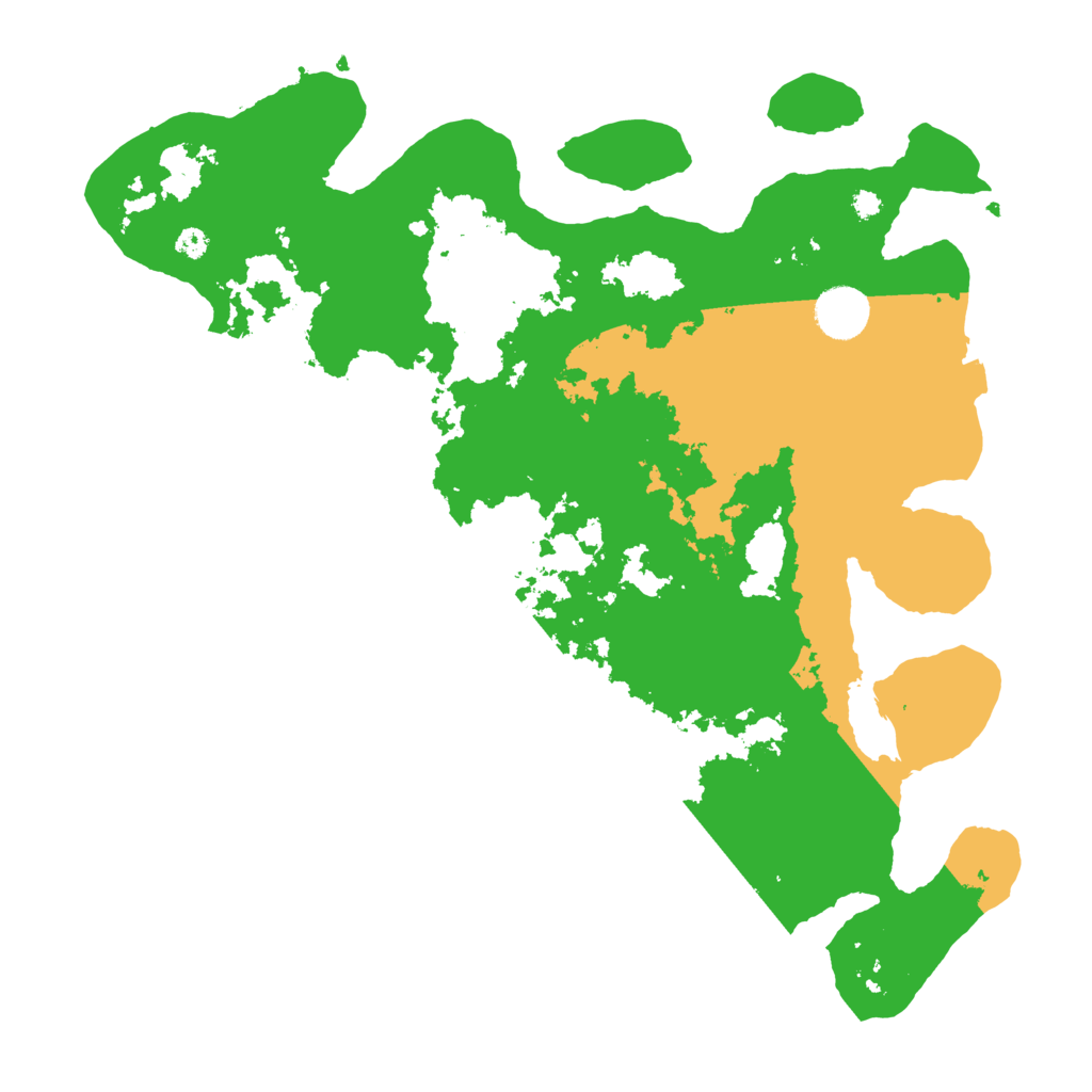 Biome Rust Map: Procedural Map, Size: 3650, Seed: 81491361