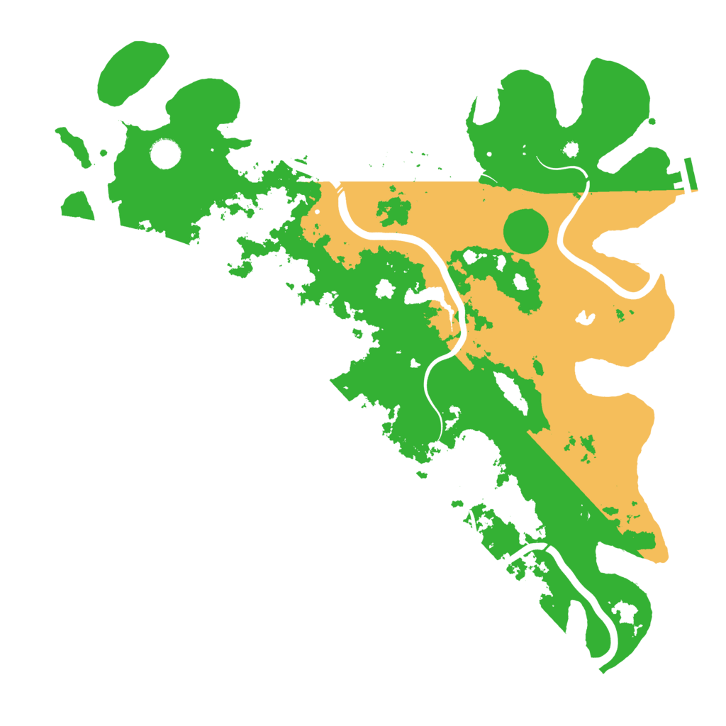 Biome Rust Map: Procedural Map, Size: 4250, Seed: 29666248