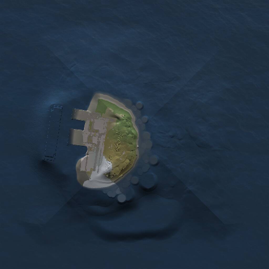 Rust Map: Procedural Map, Size: 1000, Seed: 212657039, 2 Monuments