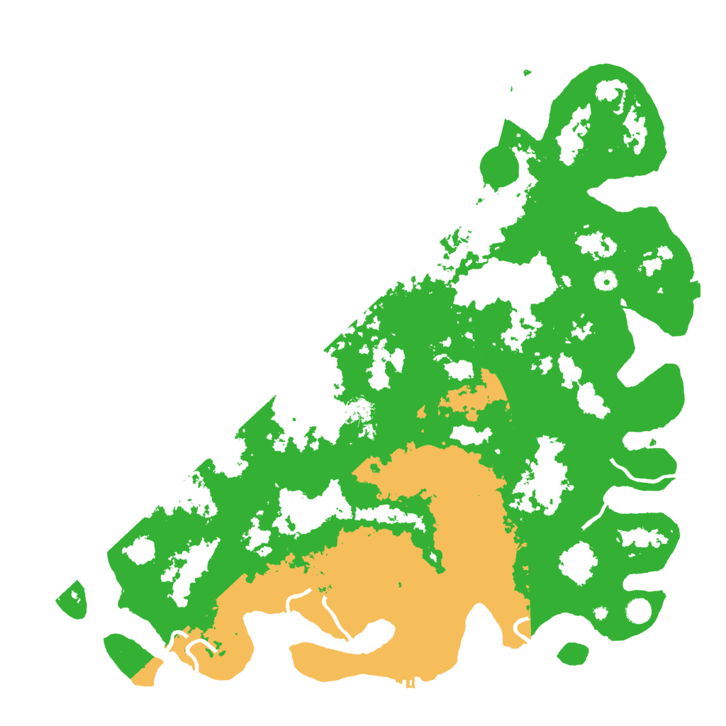 Biome Rust Map: Procedural Map, Size: 5000, Seed: 1328456780