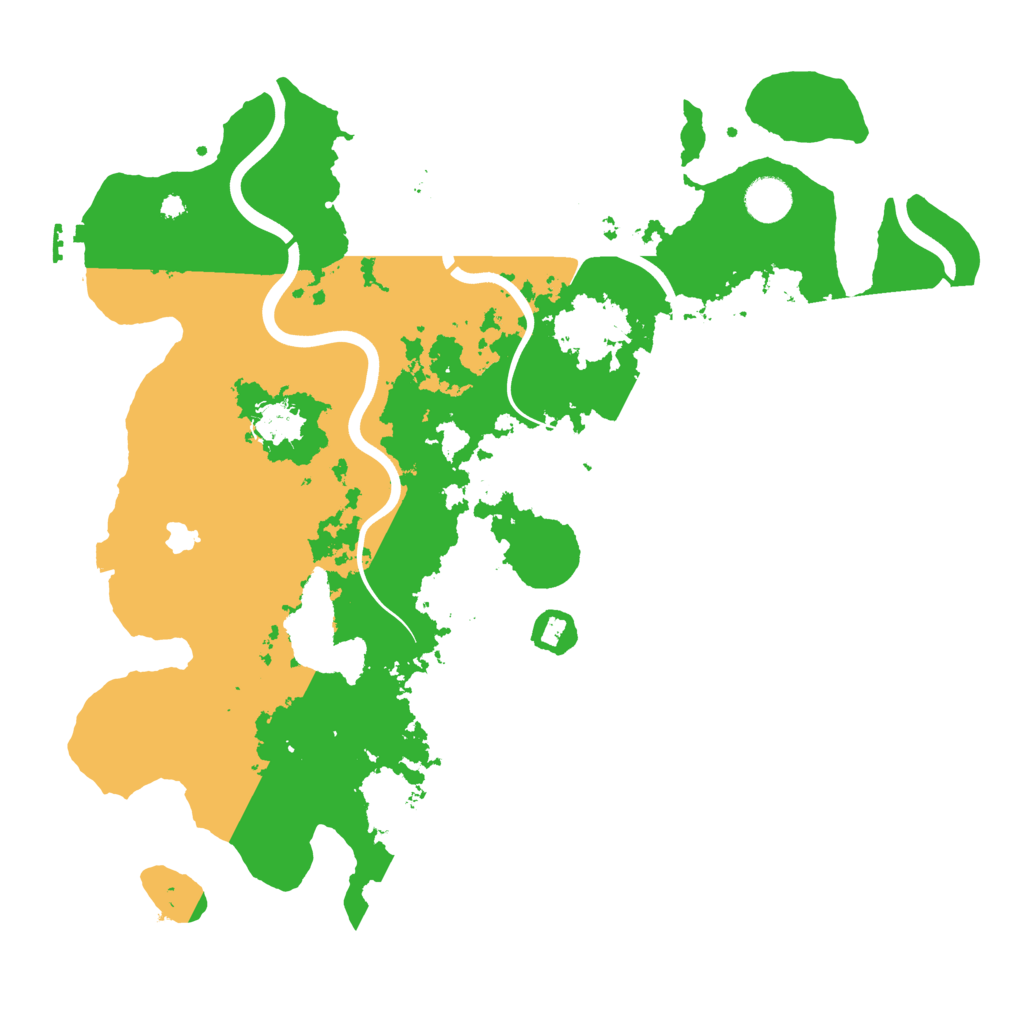 Biome Rust Map: Procedural Map, Size: 4000, Seed: 572358