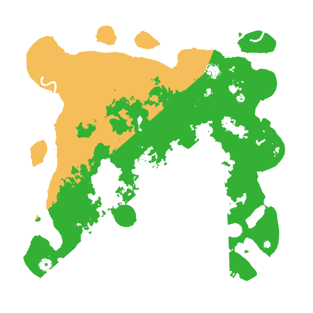 Biome Rust Map: Procedural Map, Size: 3900, Seed: 97692601