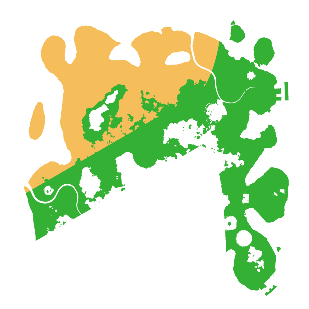 Biome Rust Map: Procedural Map, Size: 3400, Seed: 82072047