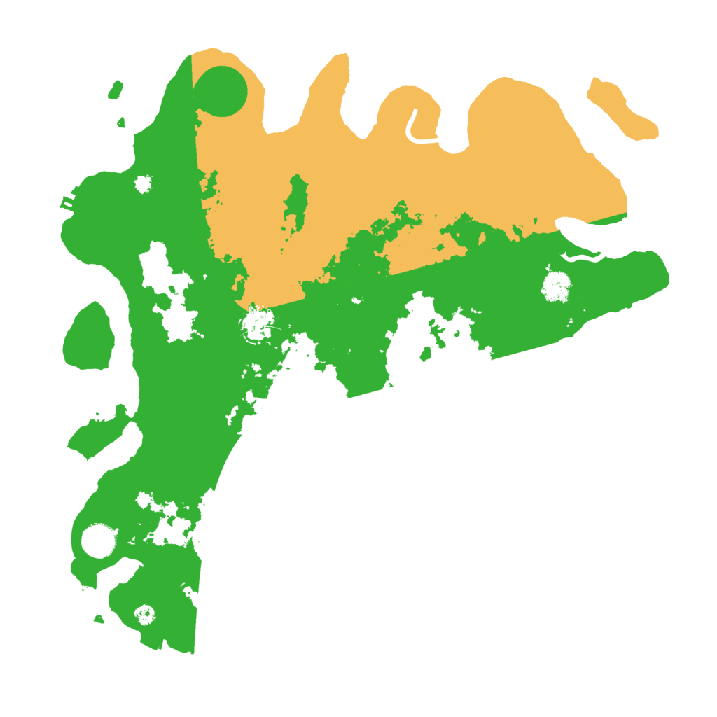 Biome Rust Map: Procedural Map, Size: 3700, Seed: 2085971783