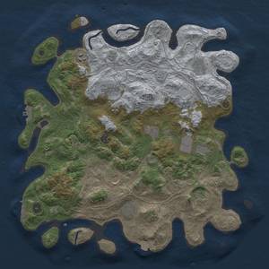 Thumbnail Rust Map: Procedural Map, Size: 4250, Seed: 757450055, 18 Monuments