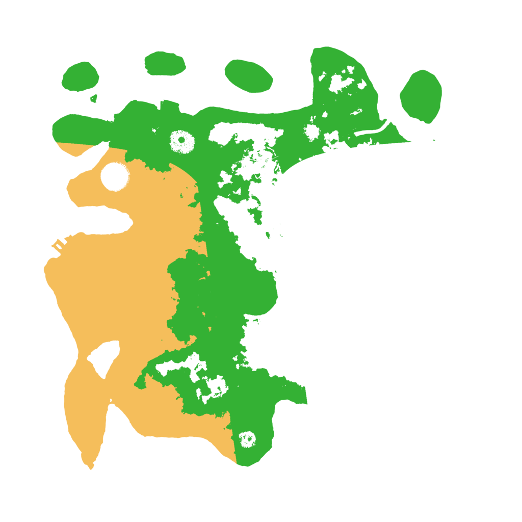 Biome Rust Map: Procedural Map, Size: 3250, Seed: 306218592