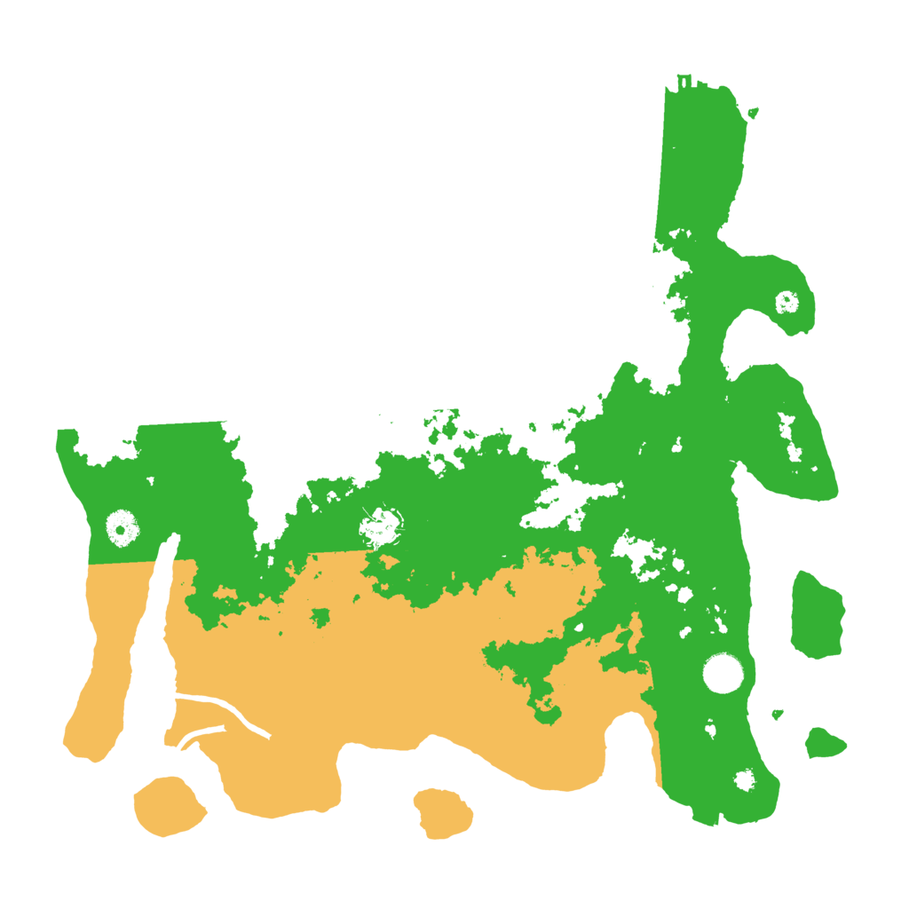 Biome Rust Map: Procedural Map, Size: 4000, Seed: 736392562