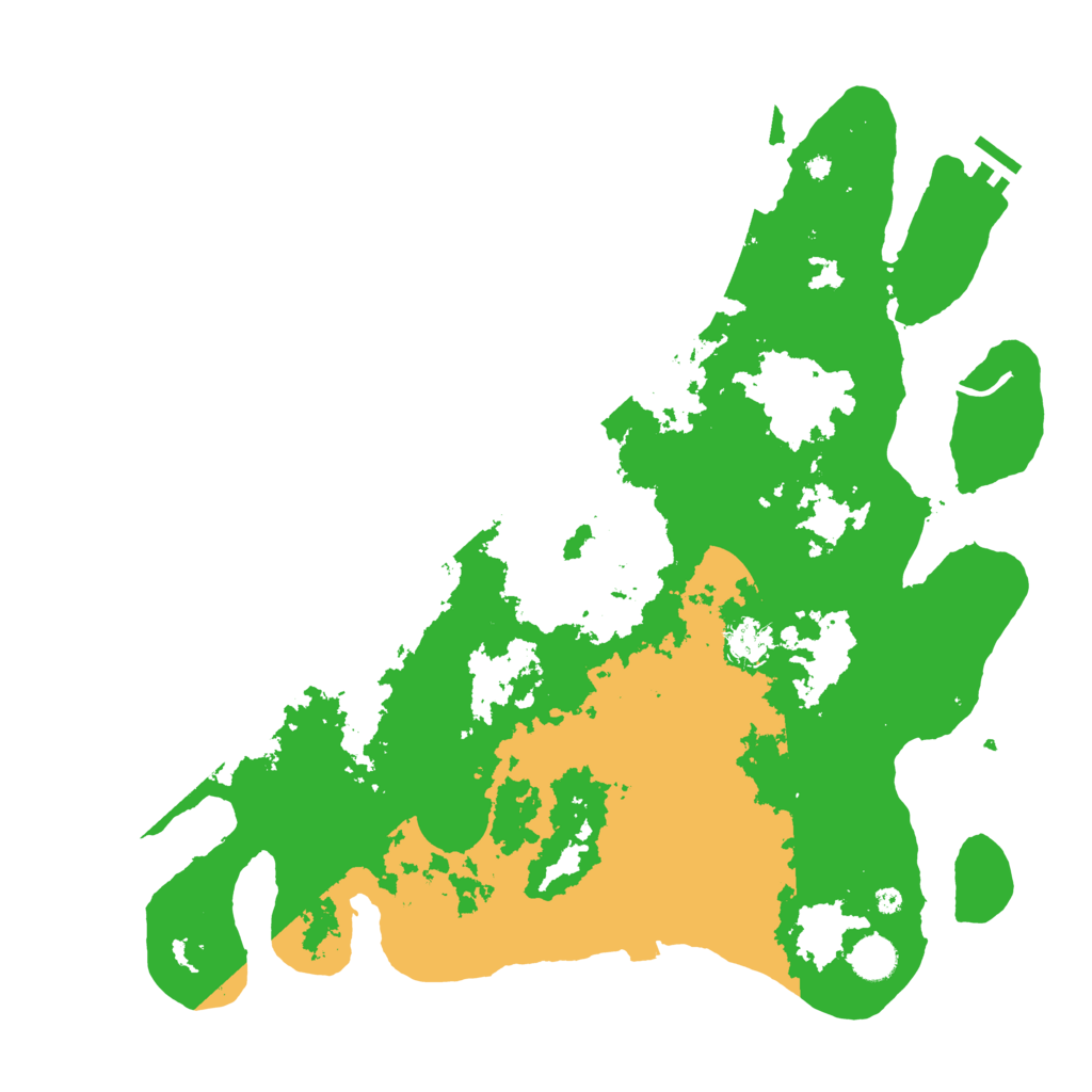 Biome Rust Map: Procedural Map, Size: 4250, Seed: 70011183