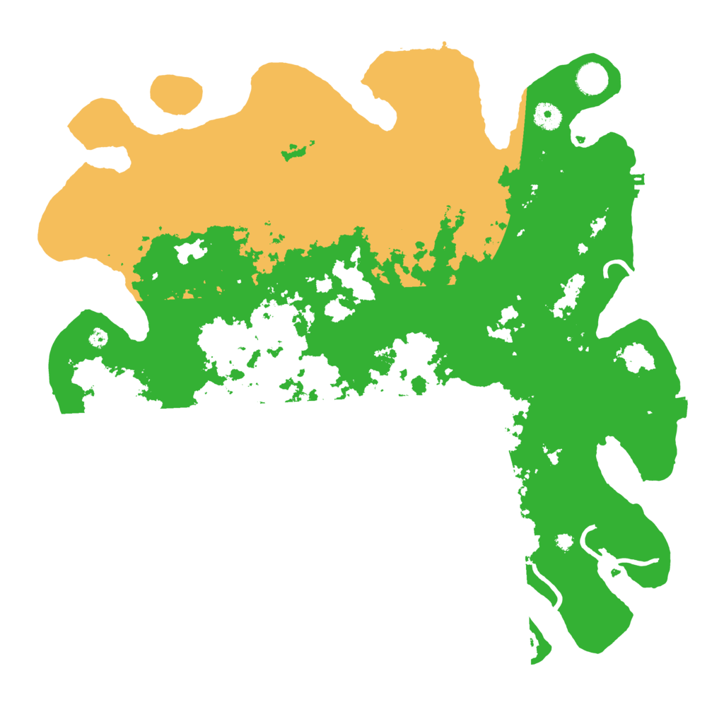 Biome Rust Map: Procedural Map, Size: 4000, Seed: 400021