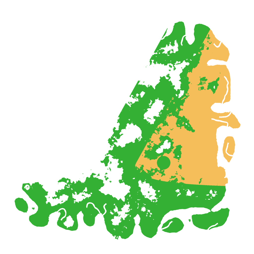 Biome Rust Map: Procedural Map, Size: 5000, Seed: 712