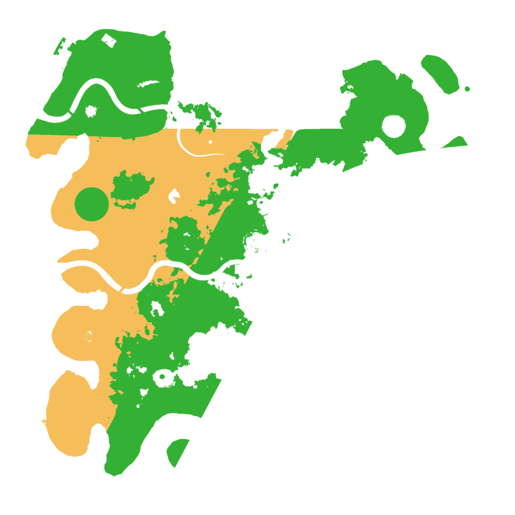 Biome Rust Map: Procedural Map, Size: 4000, Seed: 952144