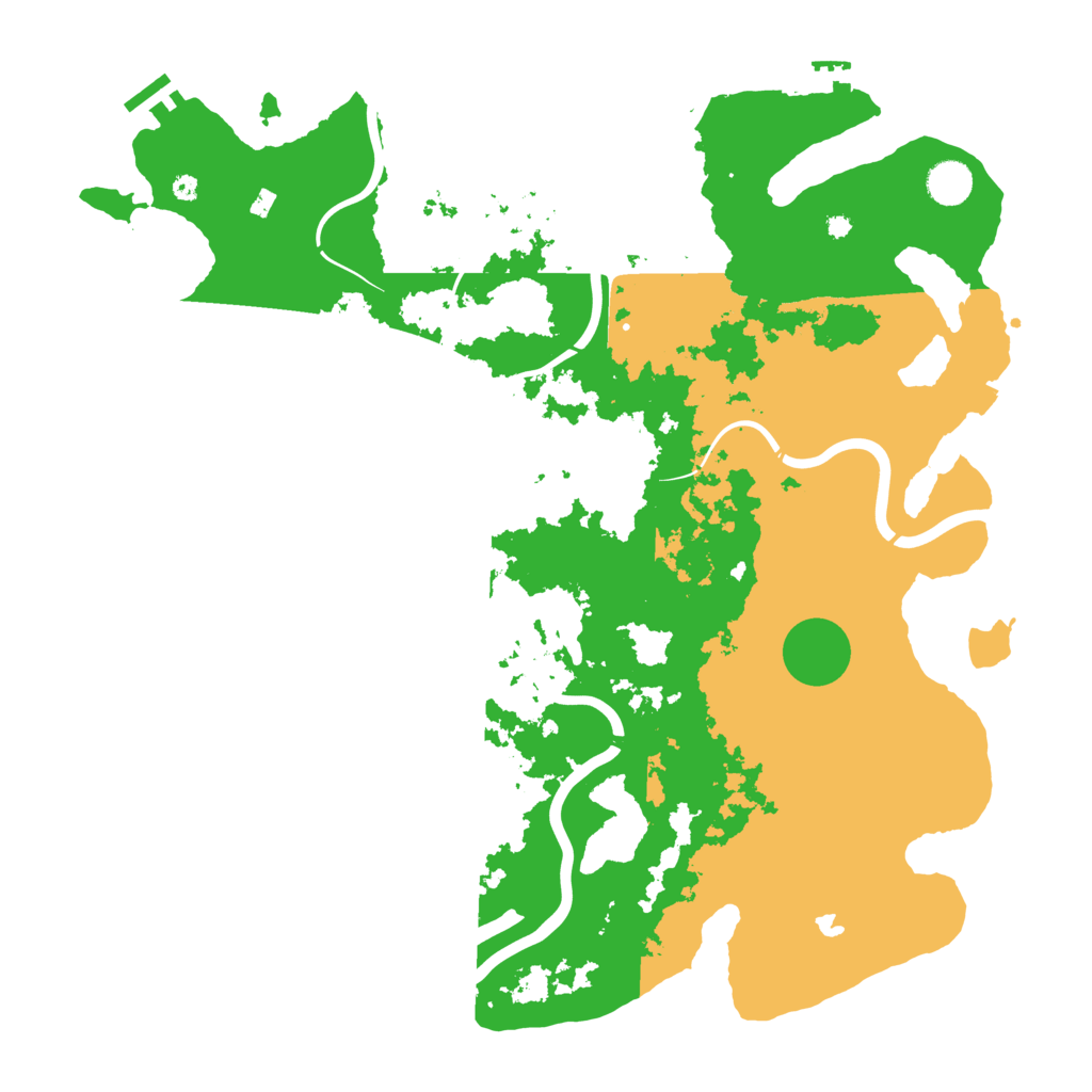 Biome Rust Map: Procedural Map, Size: 4250, Seed: 197019055