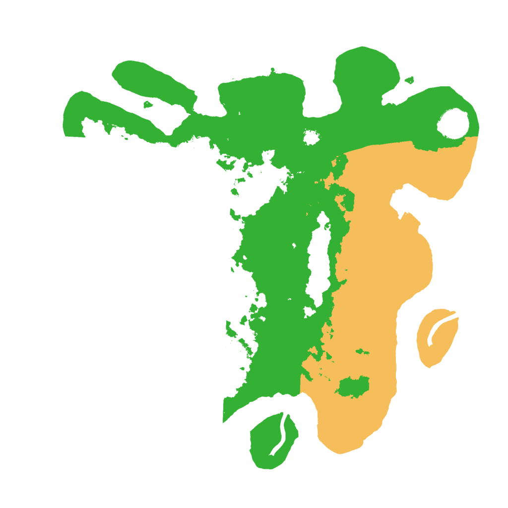 Biome Rust Map: Procedural Map, Size: 3000, Seed: 94815