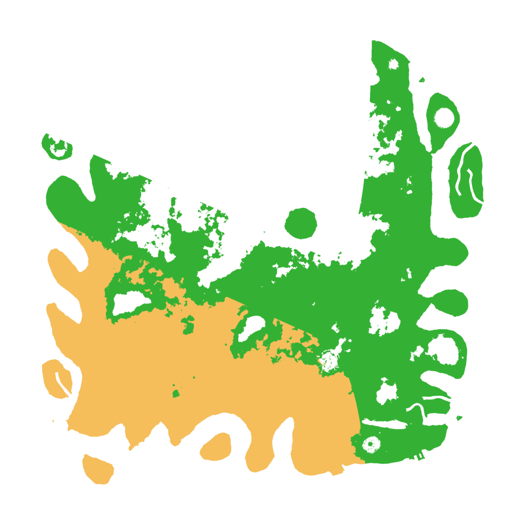 Biome Rust Map: Procedural Map, Size: 4500, Seed: 1175940974