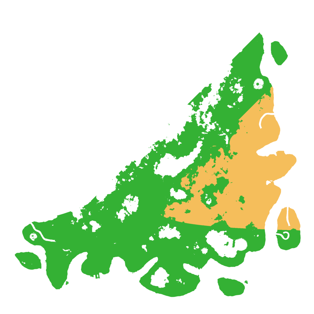 Biome Rust Map: Procedural Map, Size: 4500, Seed: 1063493411