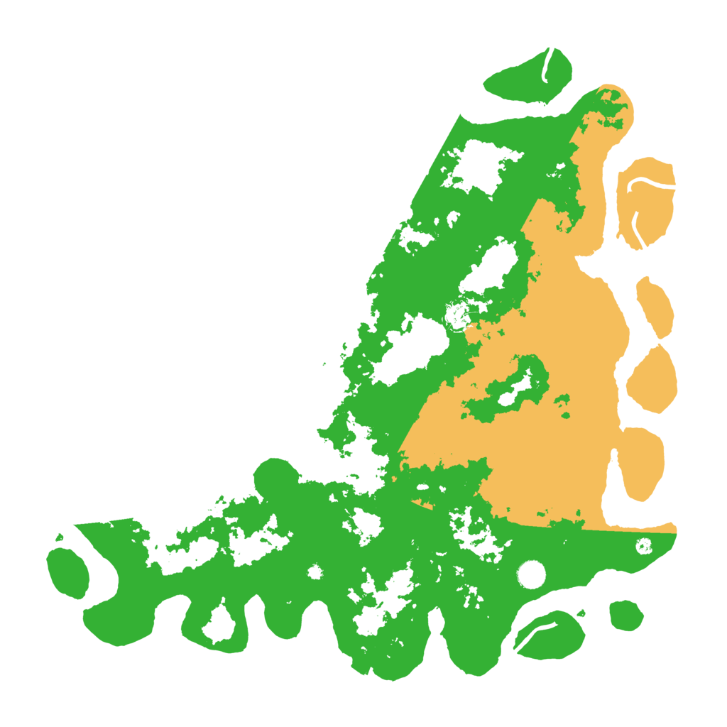 Biome Rust Map: Procedural Map, Size: 4500, Seed: 712