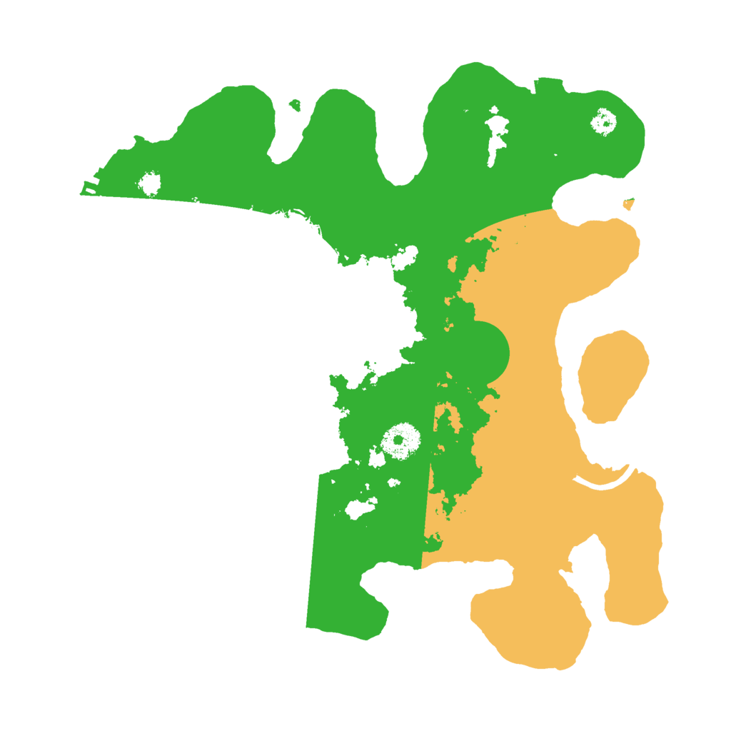 Biome Rust Map: Procedural Map, Size: 3000, Seed: 112211