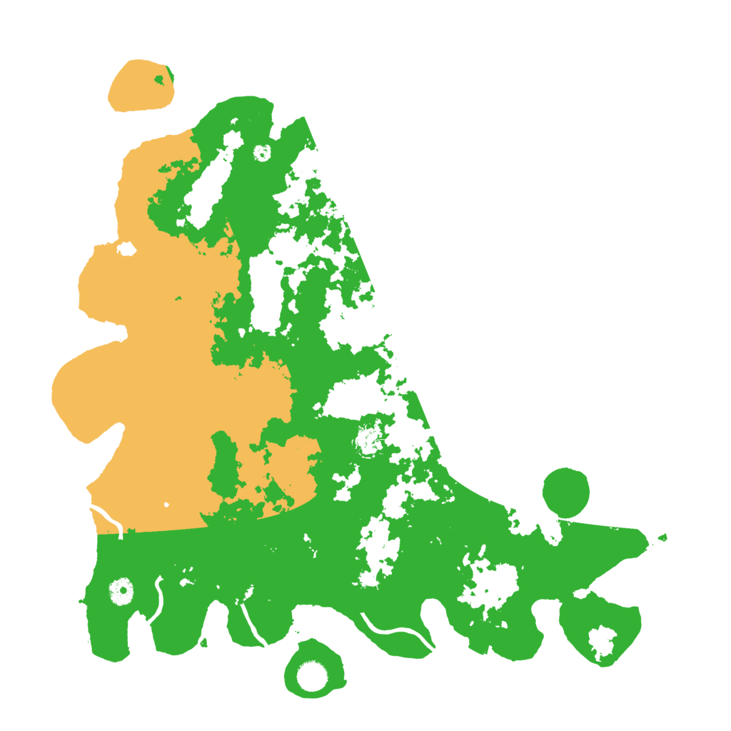 Biome Rust Map: Procedural Map, Size: 4250, Seed: 27857