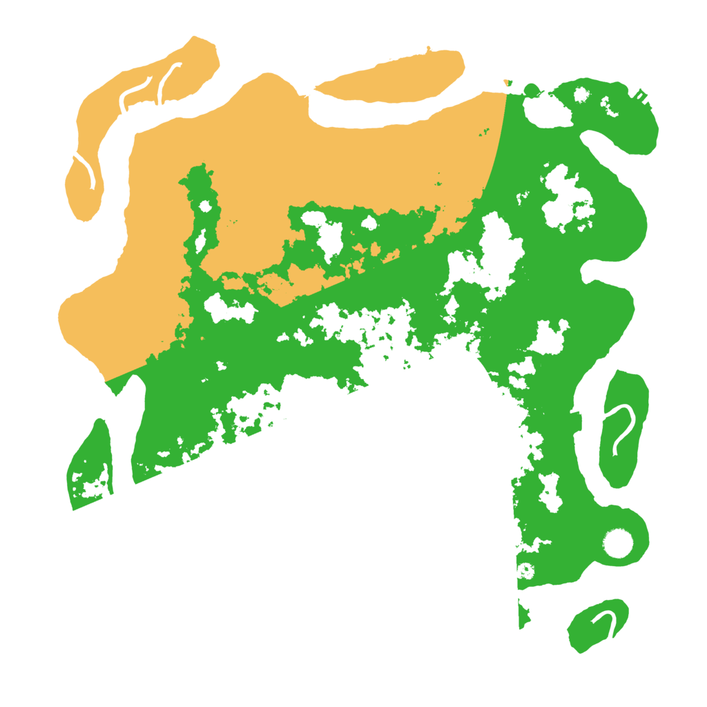 Biome Rust Map: Procedural Map, Size: 4250, Seed: 1116381762