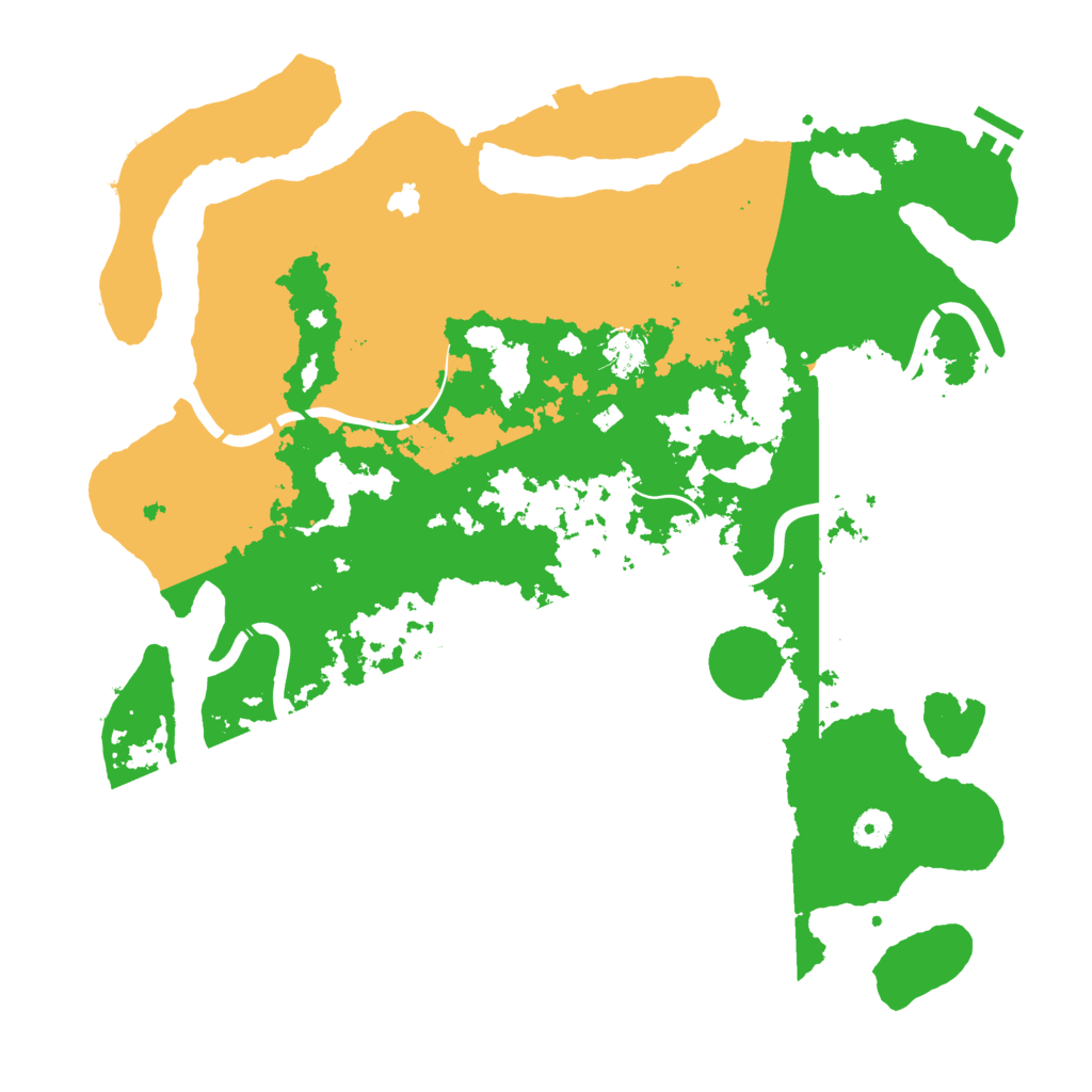 Biome Rust Map: Procedural Map, Size: 4250, Seed: 1116381762