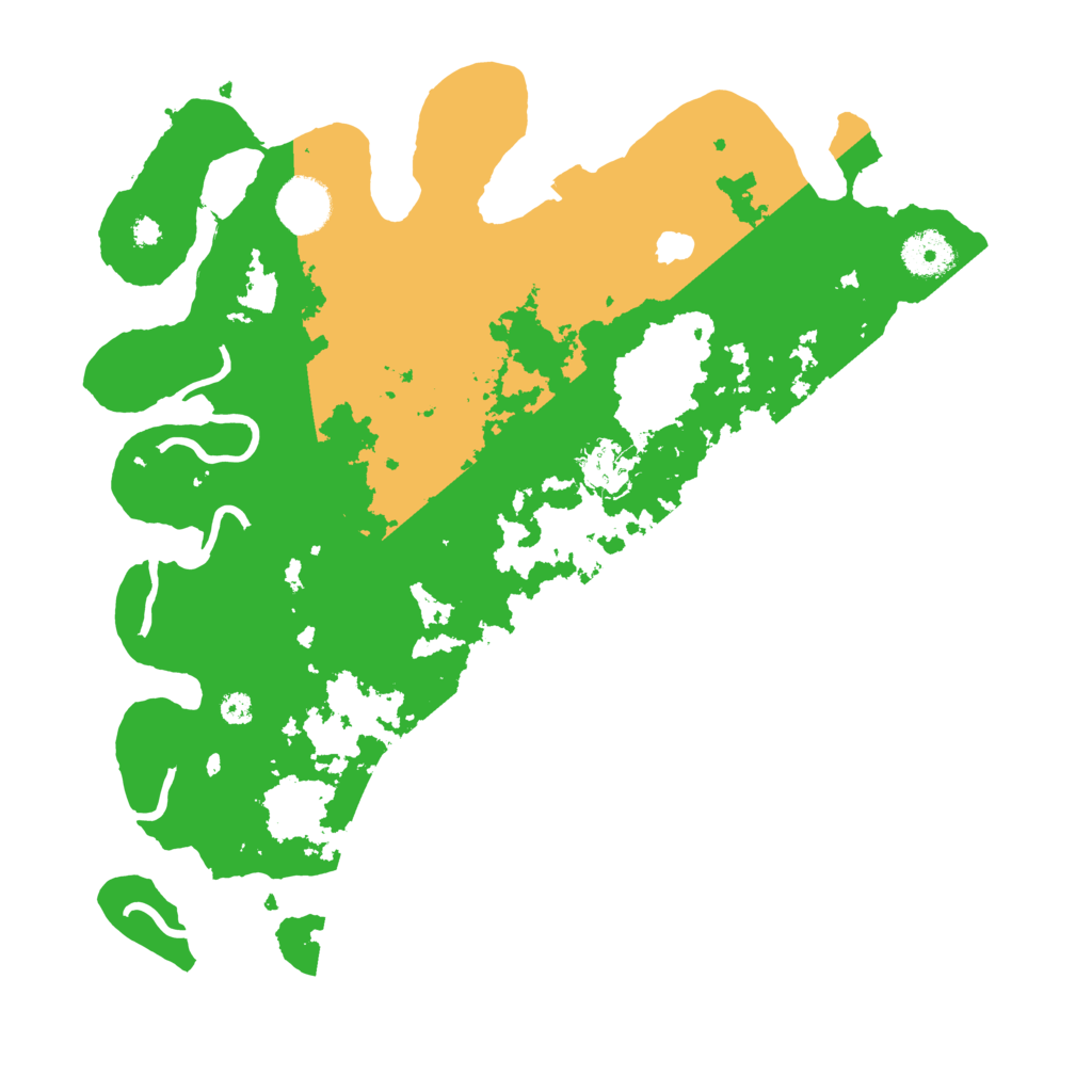 Biome Rust Map: Procedural Map, Size: 3500, Seed: 1036131989