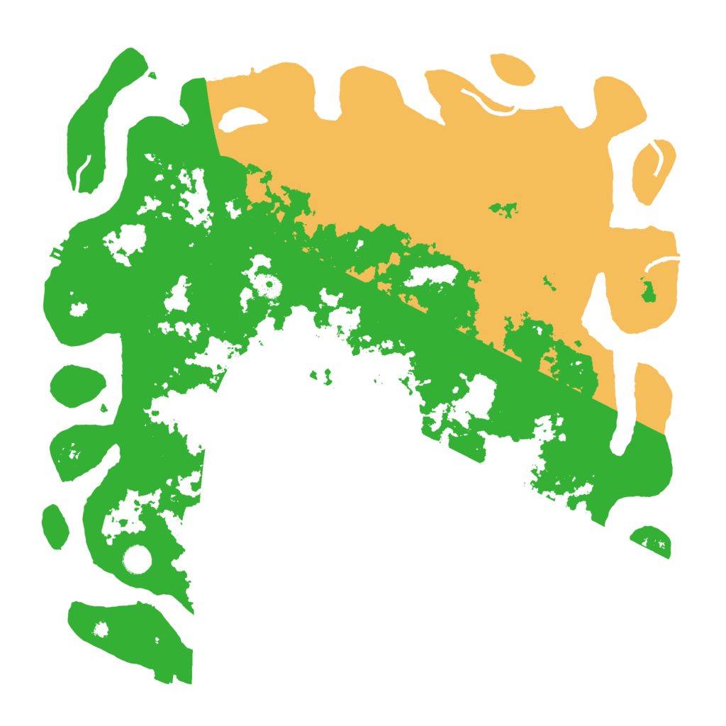 Biome Rust Map: Procedural Map, Size: 4500, Seed: 820332186