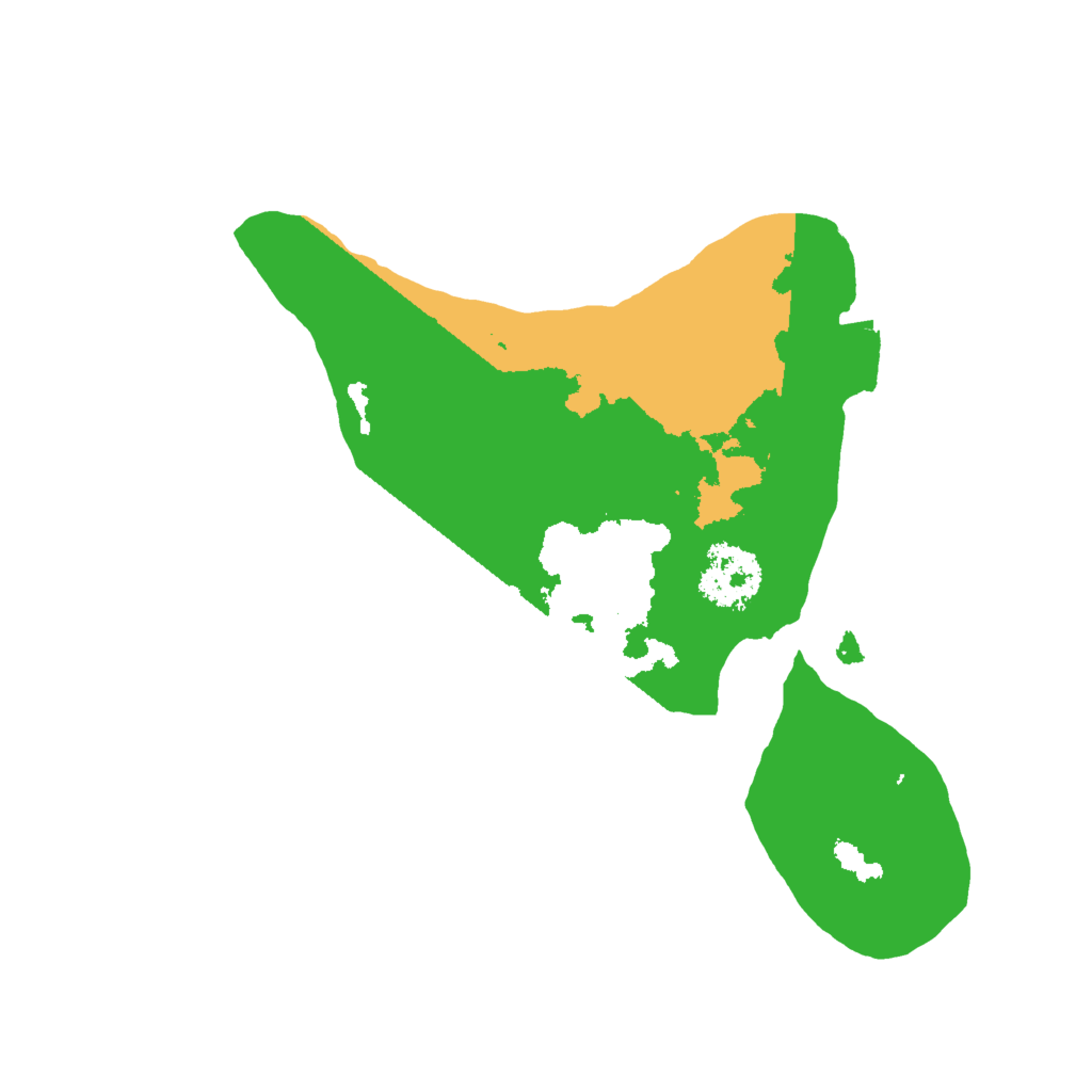 Biome Rust Map: Procedural Map, Size: 1800, Seed: 386761063