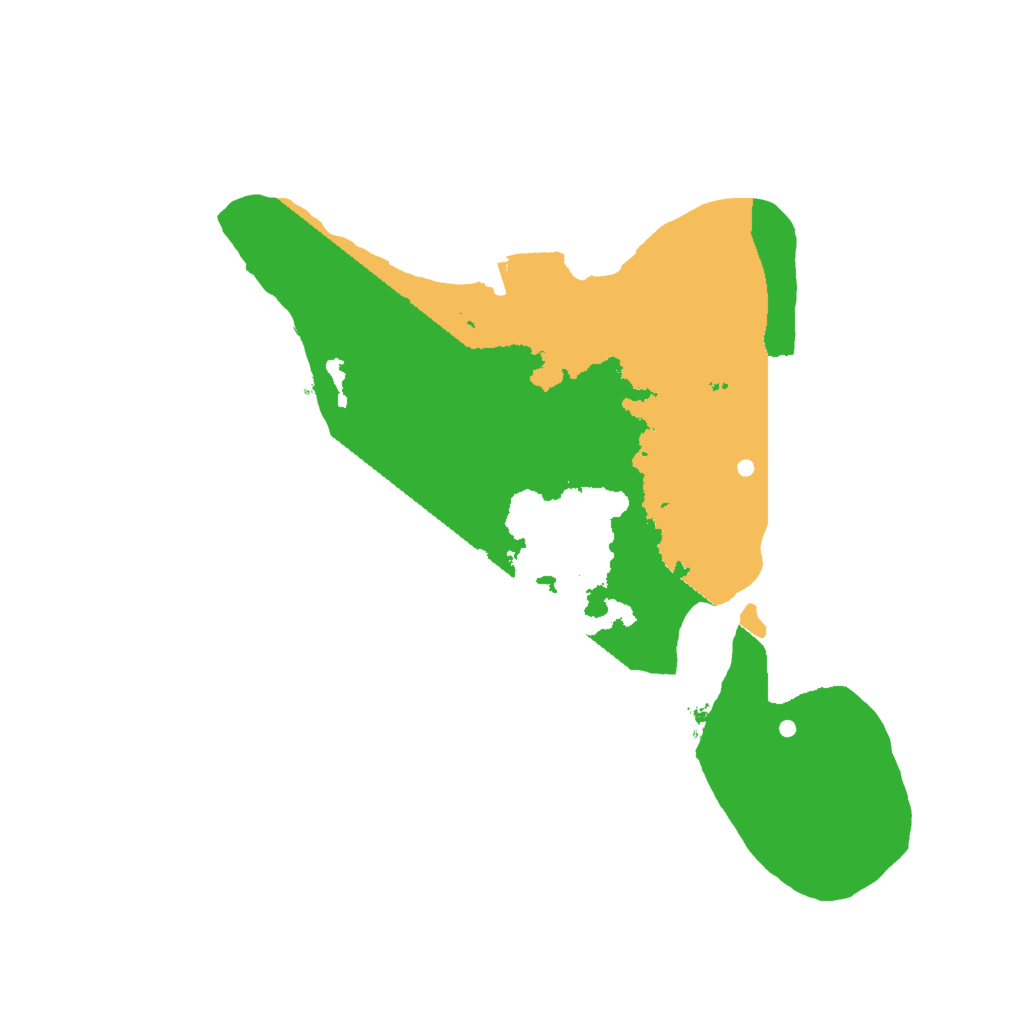 Biome Rust Map: Procedural Map, Size: 1800, Seed: 386761063