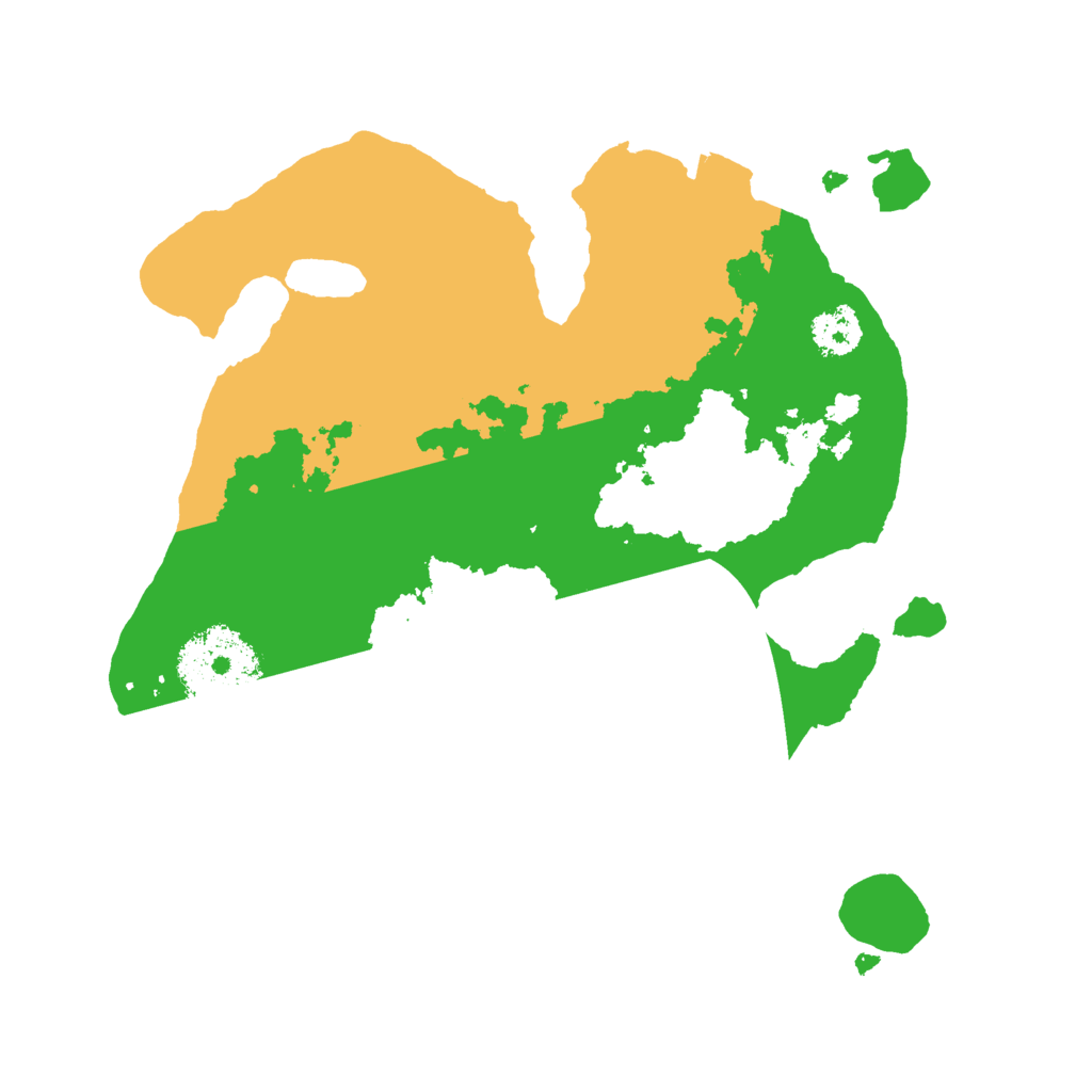 Biome Rust Map: Procedural Map, Size: 2300, Seed: 3985673