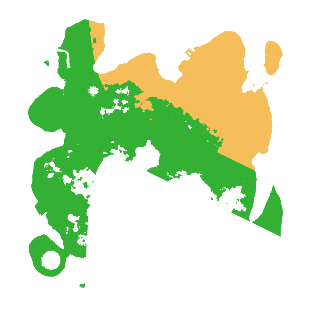 Biome Rust Map: Procedural Map, Size: 3000, Seed: 1613