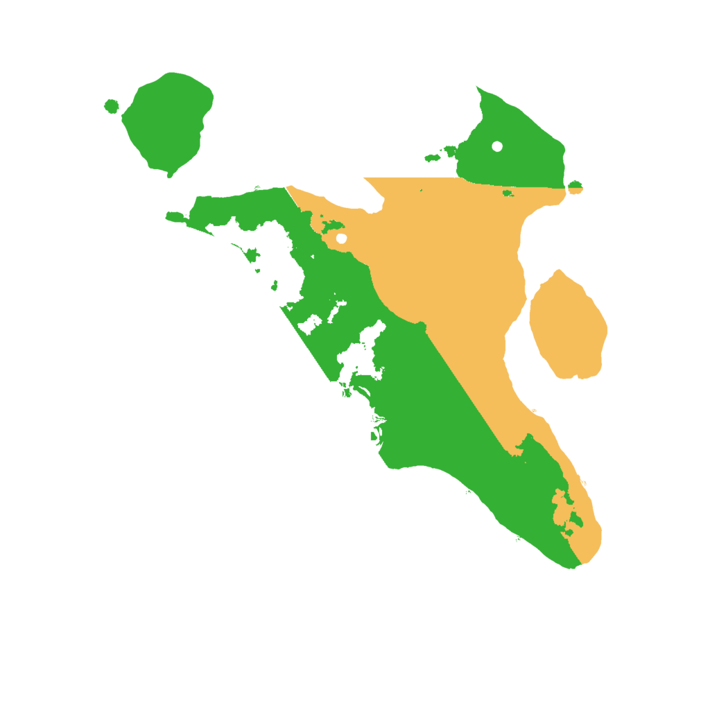 Biome Rust Map: Procedural Map, Size: 2000, Seed: 626900224