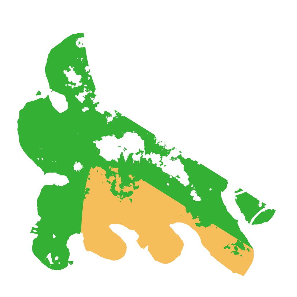 Biome Rust Map: Procedural Map, Size: 3000, Seed: 4914