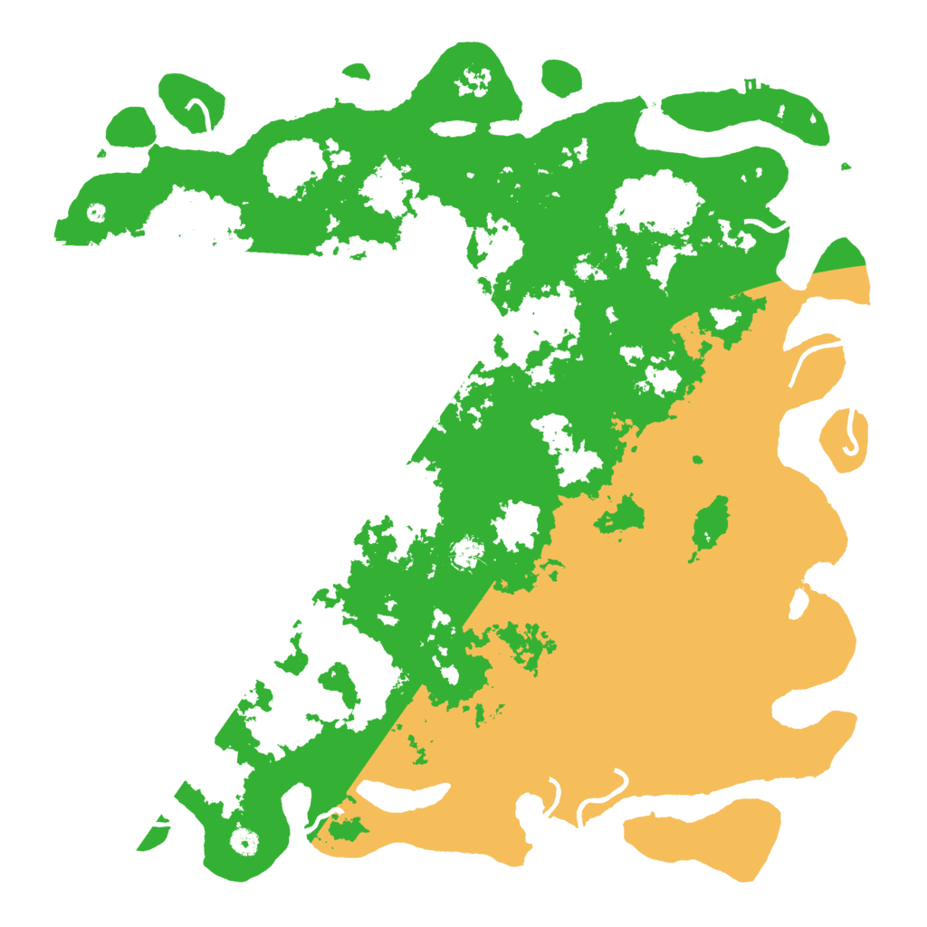 Biome Rust Map: Procedural Map, Size: 5000, Seed: 119630589