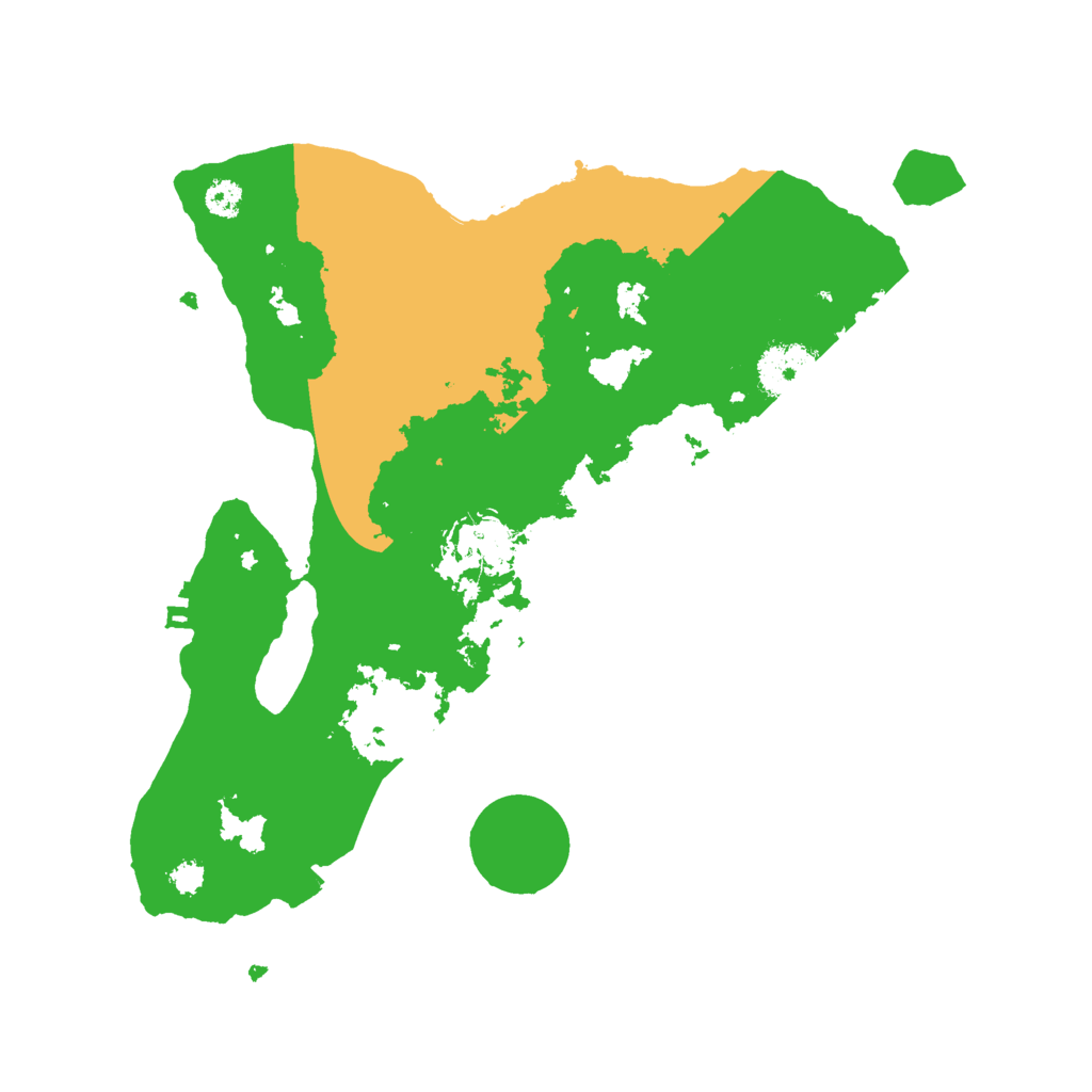 Biome Rust Map: Procedural Map, Size: 3000, Seed: 817646934
