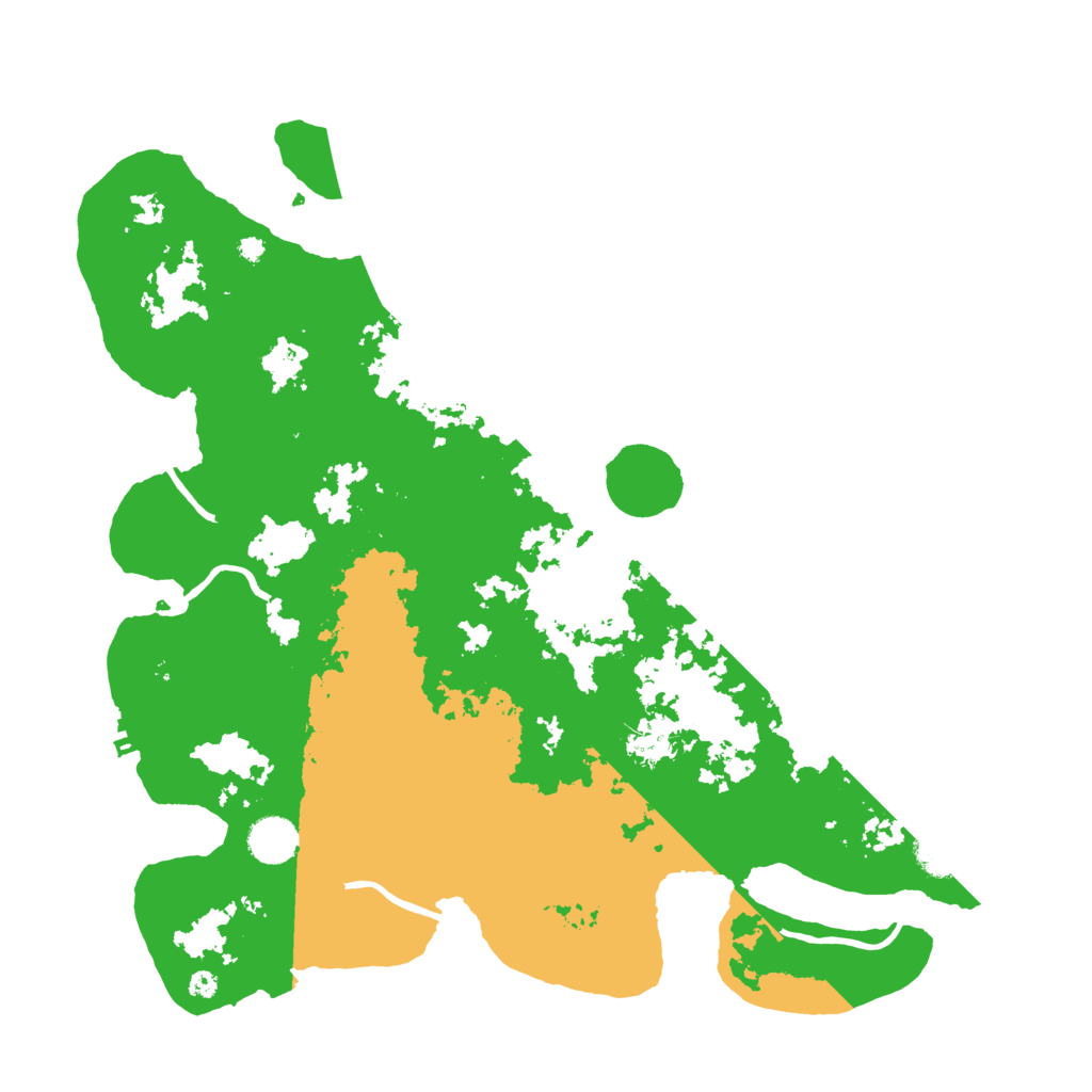 Biome Rust Map: Procedural Map, Size: 4000, Seed: 133809432