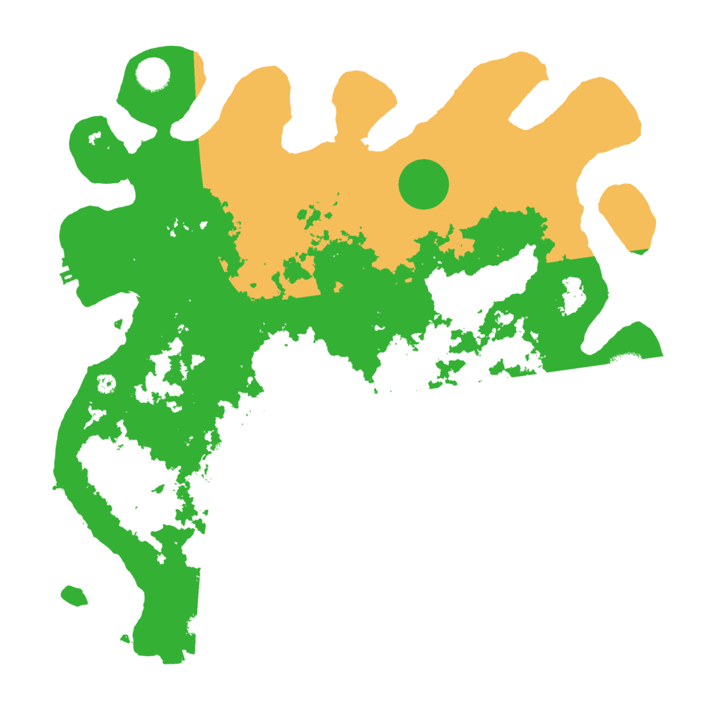 Biome Rust Map: Procedural Map, Size: 3809, Seed: 50000