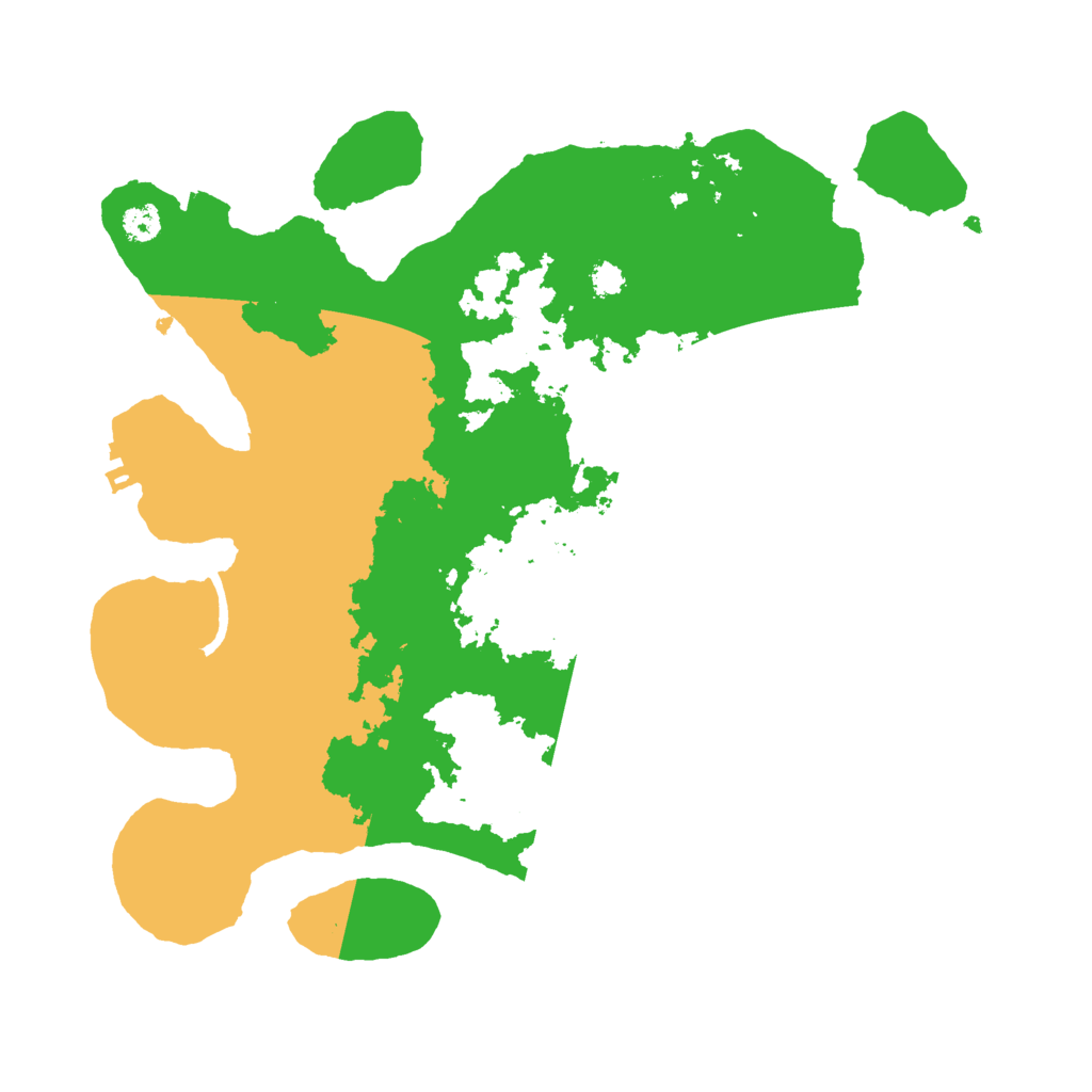 Biome Rust Map: Procedural Map, Size: 3000, Seed: 1097512429