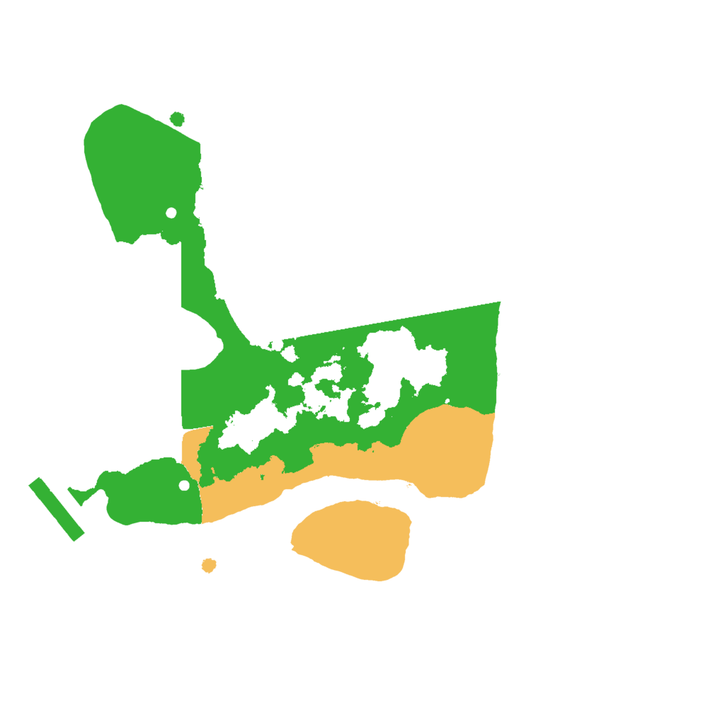 Biome Rust Map: Procedural Map, Size: 2023, Seed: 363