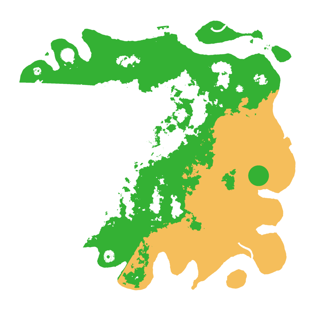 Biome Rust Map: Procedural Map, Size: 4000, Seed: 1691216575