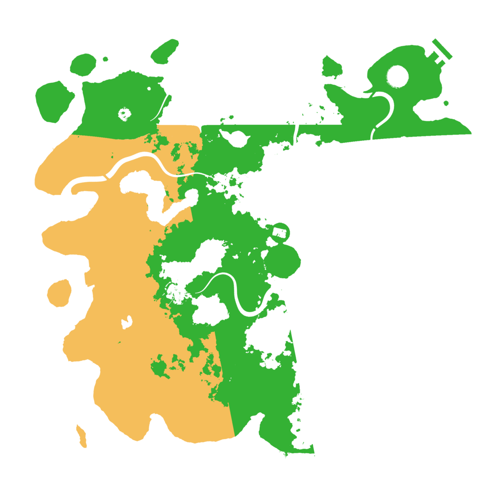 Biome Rust Map: Procedural Map, Size: 4000, Seed: 6434898