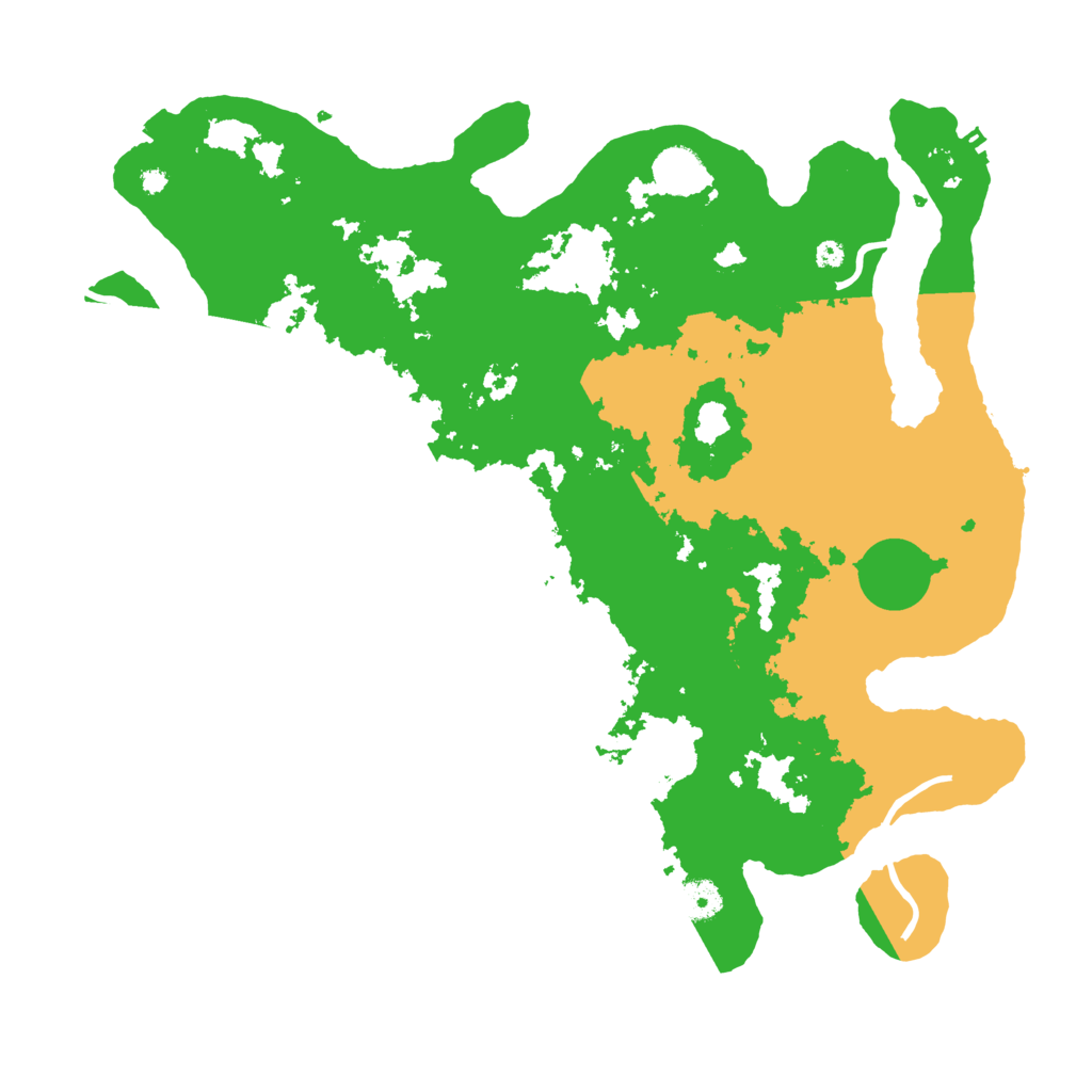 Biome Rust Map: Procedural Map, Size: 4000, Seed: 2139225576