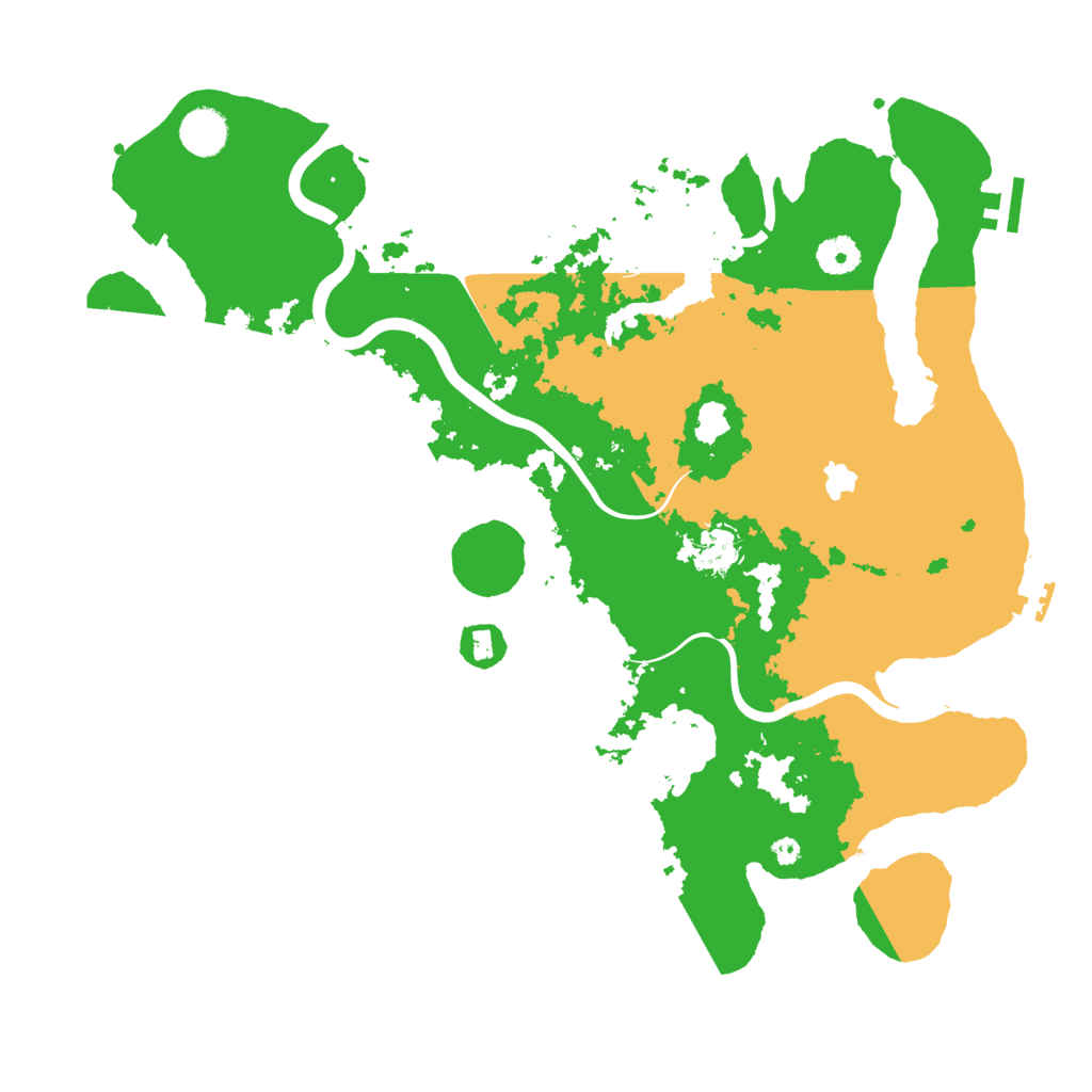 Biome Rust Map: Procedural Map, Size: 4000, Seed: 2139225576