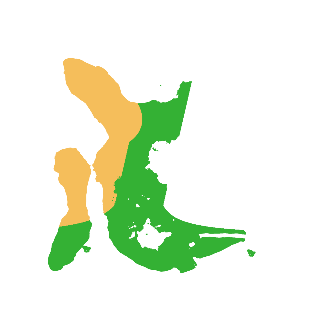 Biome Rust Map: Procedural Map, Size: 2000, Seed: 114913587