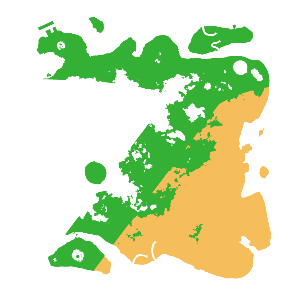 Biome Rust Map: Procedural Map, Size: 3700, Seed: 697688567