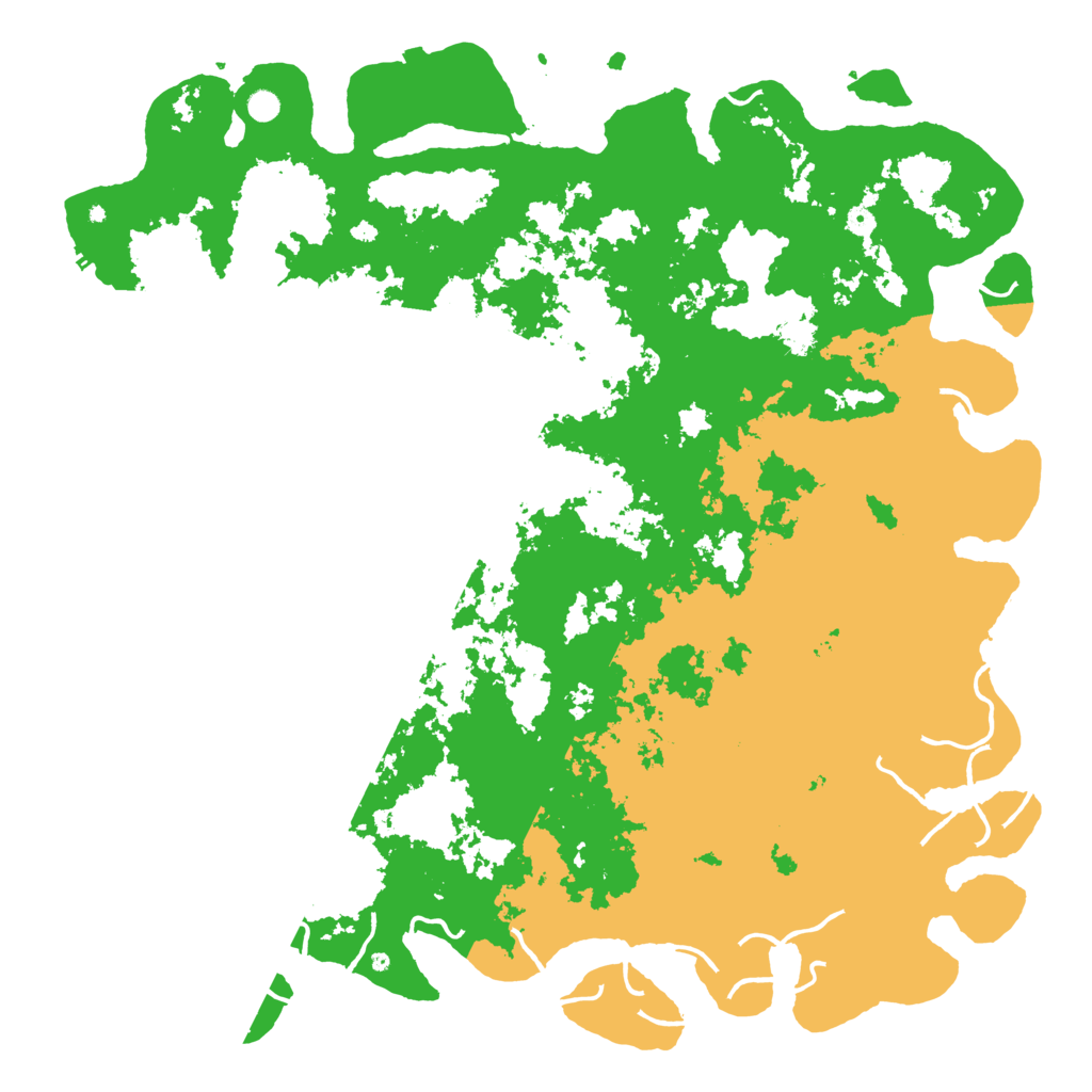 Biome Rust Map: Procedural Map, Size: 6000, Seed: 565250997