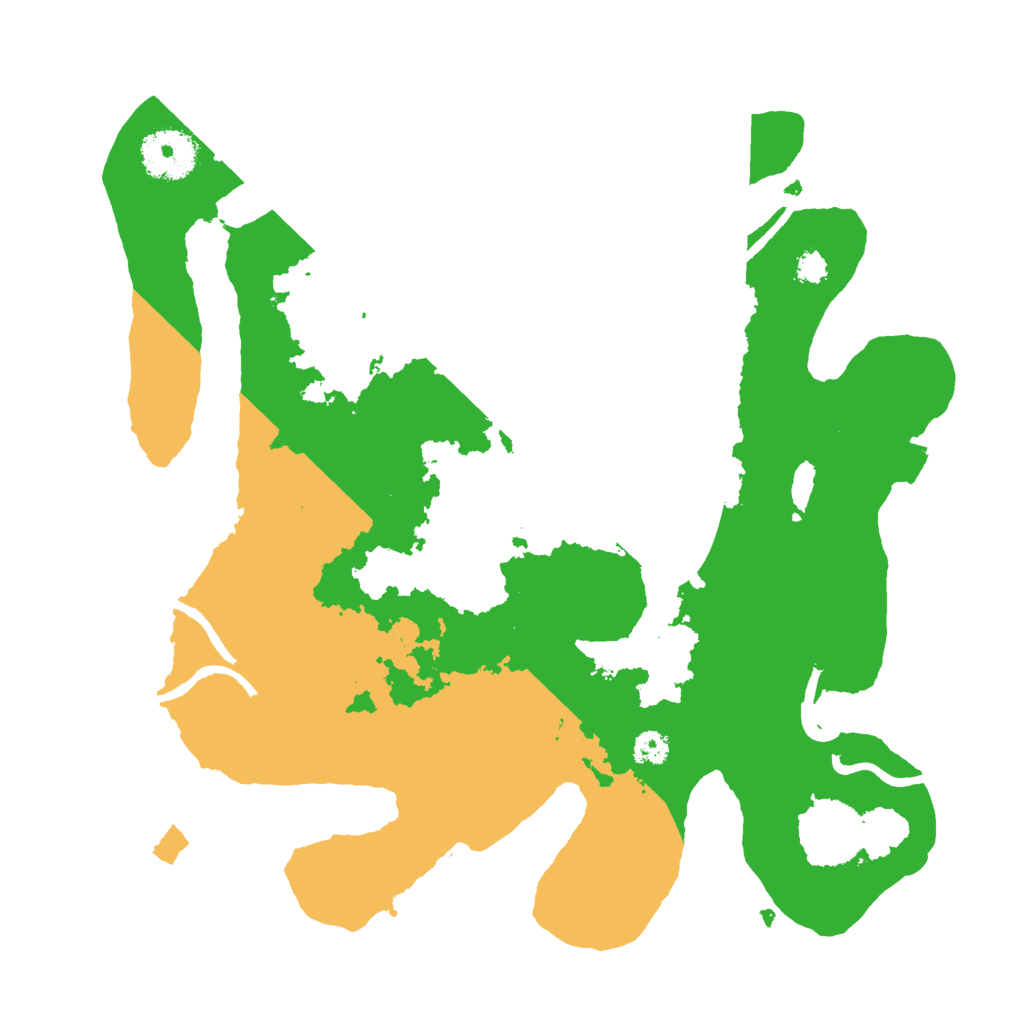 Biome Rust Map: Procedural Map, Size: 3000, Seed: 1981782139