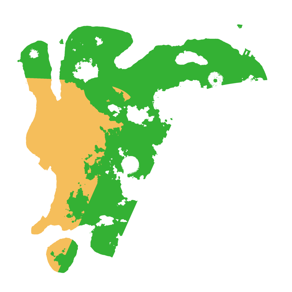 Biome Rust Map: Procedural Map, Size: 3000, Seed: 816872607