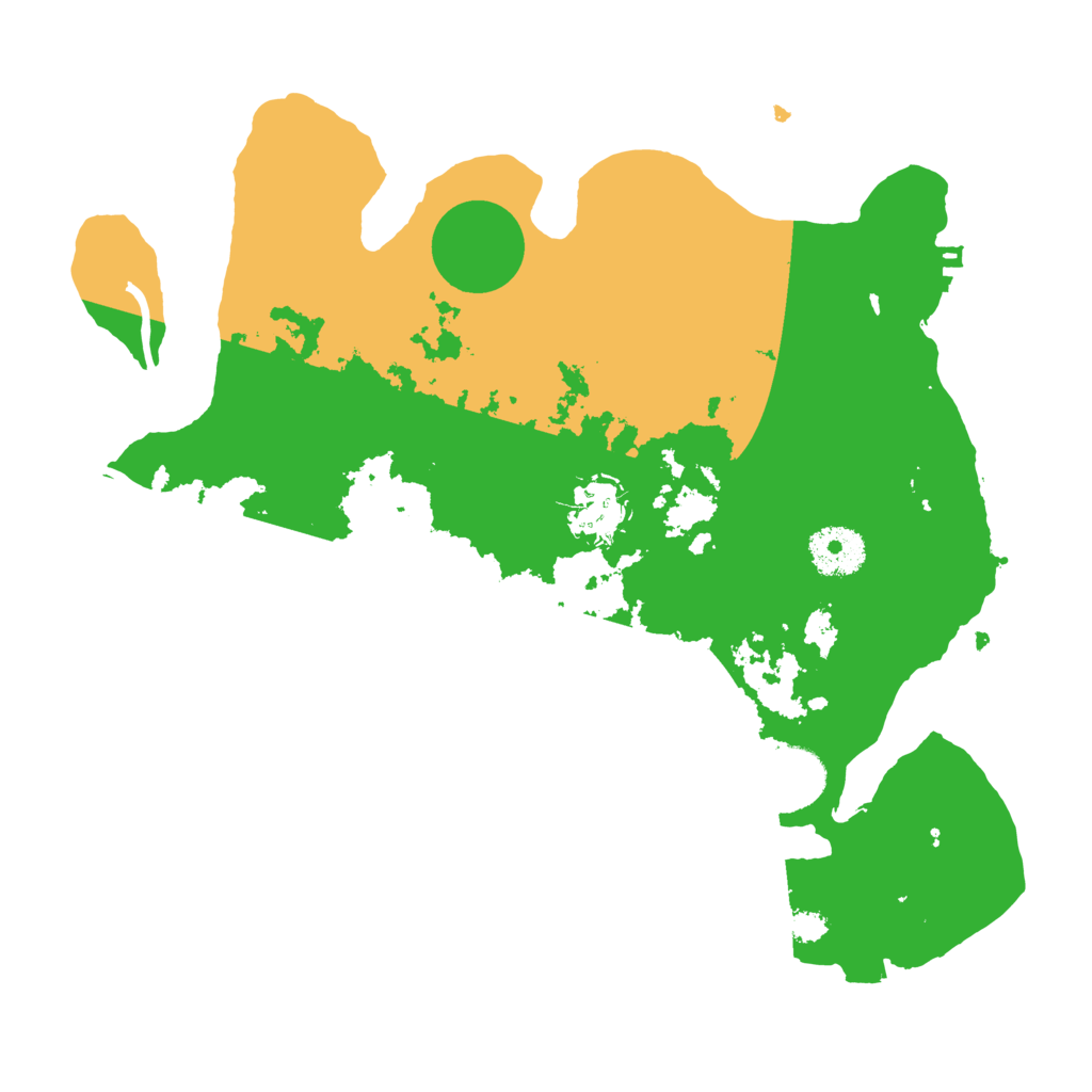 Biome Rust Map: Procedural Map, Size: 3112, Seed: 2147483647